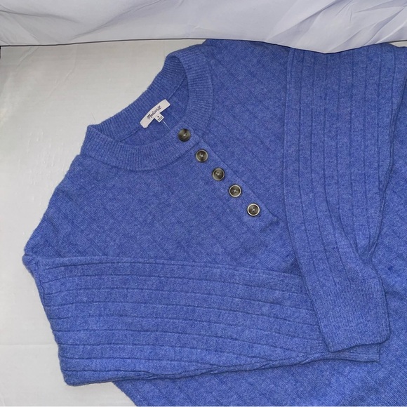 Madewell Sweaters - Madewell Sweater Women's Medium Pullover Knit Nylon Merino Wool Alpaca Adults